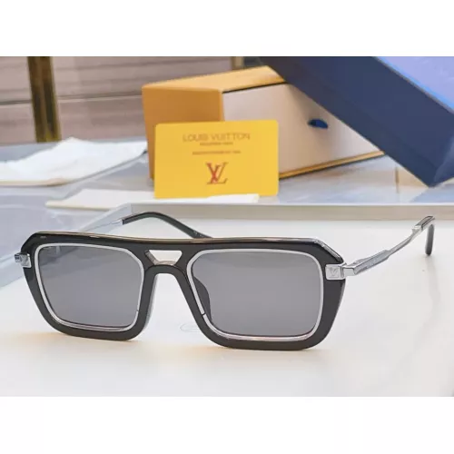 Wholesale Louis Vuitton AAA Quality Sunglasses #1366714 $64.00 USD, Wholesale Quality Replica Louis Vuitton AAA Quality Sunglasses