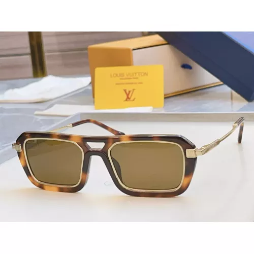 Wholesale Louis Vuitton AAA Quality Sunglasses #1366716 $64.00 USD, Wholesale Quality Replica Louis Vuitton AAA Quality Sunglasses