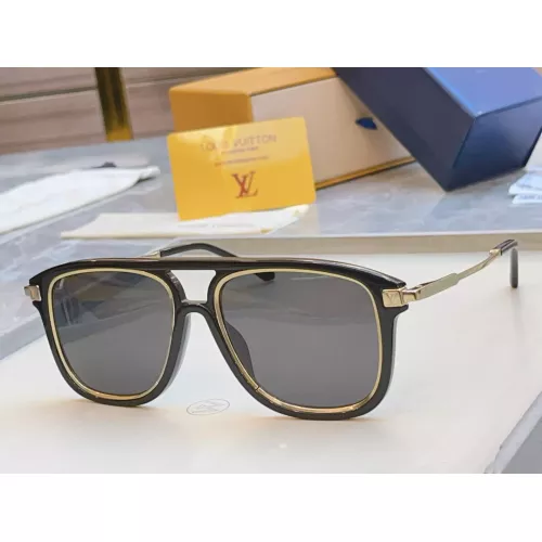 Wholesale Louis Vuitton AAA Quality Sunglasses #1366720 $64.00 USD, Wholesale Quality Replica Louis Vuitton AAA Quality Sunglasses