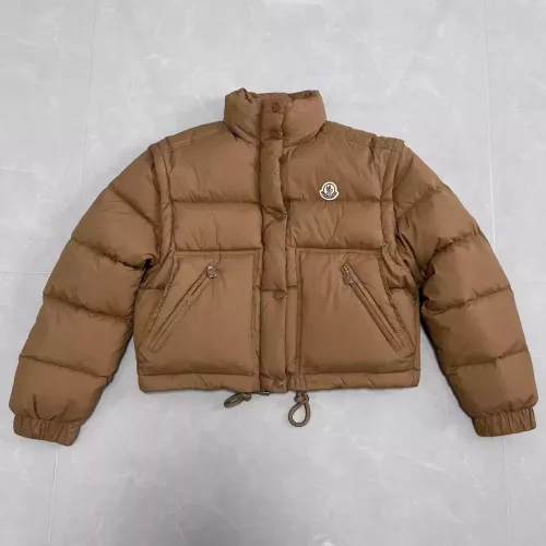 Wholesale Moncler Down Feather Coat Long Sleeved For Women #1366754 $180.00 USD, Wholesale Quality Replica Moncler Down Feather Coat