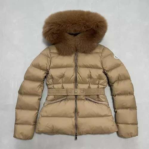 Wholesale Moncler Down Feather Coat Long Sleeved For Women #1366757 $192.00 USD, Wholesale Quality Replica Moncler Down Feather Coat