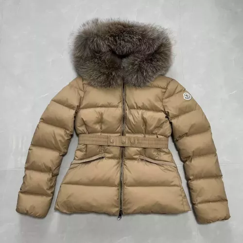Wholesale Moncler Down Feather Coat Long Sleeved For Women #1366760 $192.00 USD, Wholesale Quality Replica Moncler Down Feather Coat