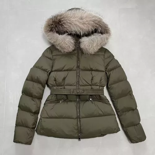 Wholesale Moncler Down Feather Coat Long Sleeved For Women #1366761 $192.00 USD, Wholesale Quality Replica Moncler Down Feather Coat