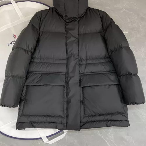 Wholesale Moncler Down Feather Coat Long Sleeved For Women #1366769 $202.00 USD, Wholesale Quality Replica Moncler Down Feather Coat