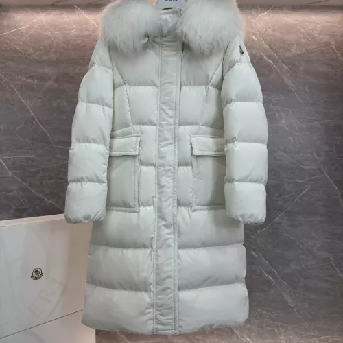 Wholesale Moncler Down Feather Coat Long Sleeved For Women #1366777 $247.93 USD, Wholesale Quality Replica Moncler Down Feather Coat