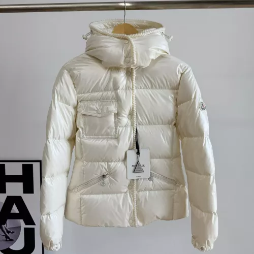 Wholesale Moncler Down Feather Coat Long Sleeved For Women #1366778 $170.00 USD, Wholesale Quality Replica Moncler Down Feather Coat