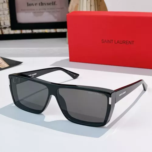 Wholesale Yves Saint Laurent YSL AAA Quality Sunglasses #1366790 $64.00 USD, Wholesale Quality Replica Yves Saint Laurent YSL AAA Quality Sunglasses