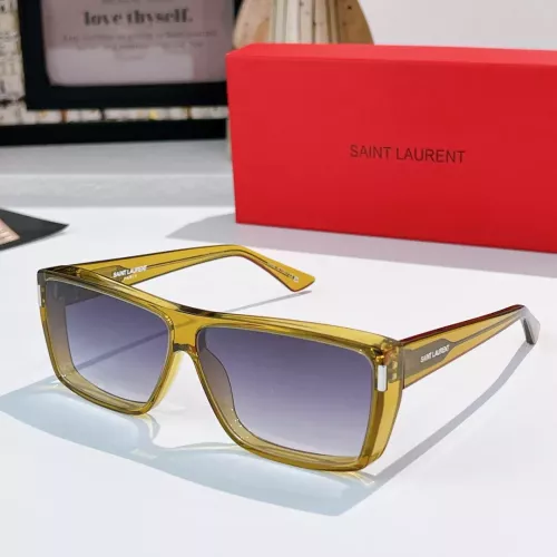 Wholesale Yves Saint Laurent YSL AAA Quality Sunglasses #1366795 $64.00 USD, Wholesale Quality Replica Yves Saint Laurent YSL AAA Quality Sunglasses