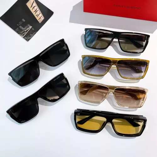 Replica Yves Saint Laurent YSL AAA Quality Sunglasses #1366795 $64.00 USD for Wholesale