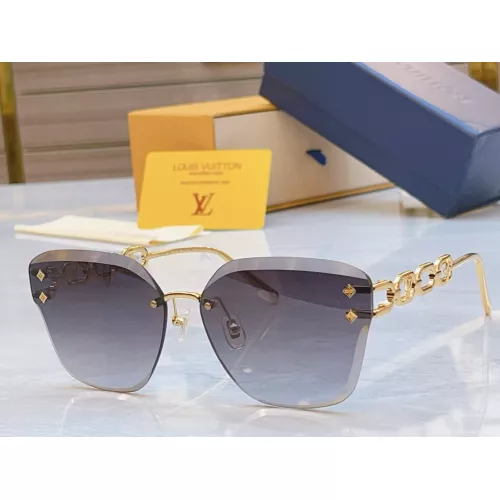 Wholesale Louis Vuitton AAA Quality Sunglasses #1366843 $60.00 USD, Wholesale Quality Replica Louis Vuitton AAA Quality Sunglasses