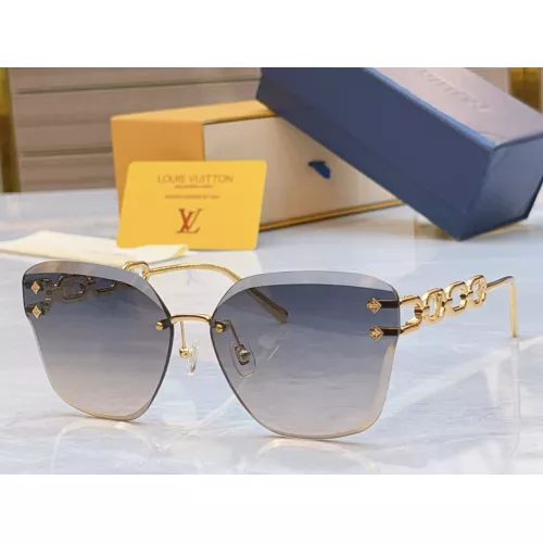 Wholesale Louis Vuitton AAA Quality Sunglasses #1366846 $60.00 USD, Wholesale Quality Replica Louis Vuitton AAA Quality Sunglasses