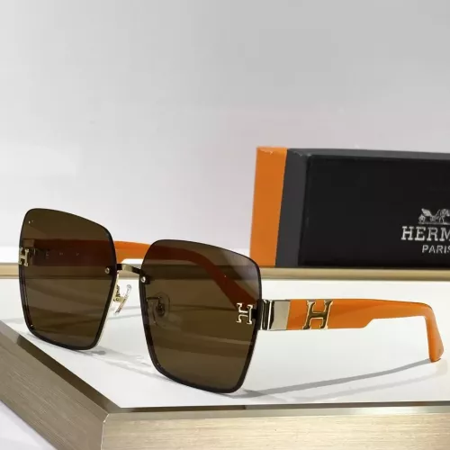 Wholesale Hermes AAA Quality Sunglasses #1366847 $64.00 USD, Wholesale Quality Replica Hermes AAA Quality Sunglasses