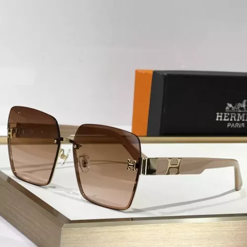 Wholesale Hermes AAA Quality Sunglasses #1366848 $64.00 USD, Wholesale Quality Replica Hermes AAA Quality Sunglasses