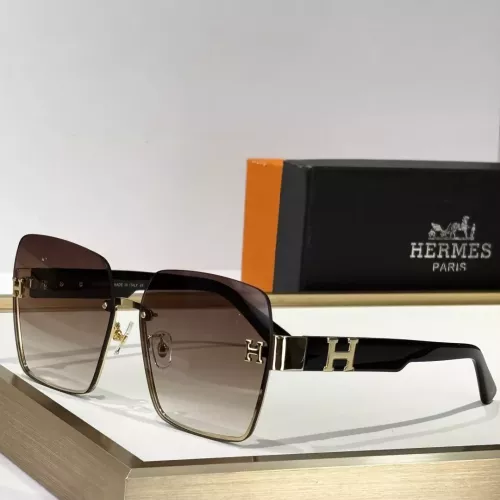 Wholesale Hermes AAA Quality Sunglasses #1366849 $64.00 USD, Wholesale Quality Replica Hermes AAA Quality Sunglasses