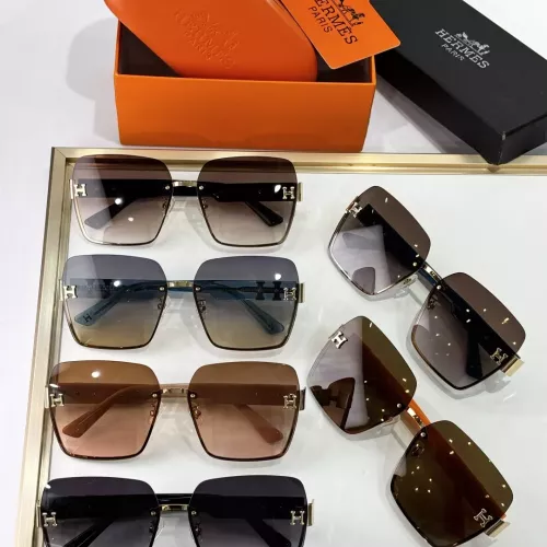 Replica Hermes AAA Quality Sunglasses #1366851 $64.00 USD for Wholesale