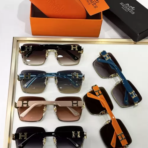 Replica Hermes AAA Quality Sunglasses #1366852 $64.00 USD for Wholesale