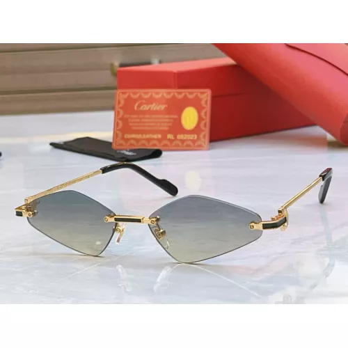 Wholesale Cartier AAA Quality Sunglassess #1366910 $68.00 USD, Wholesale Quality Replica Cartier AAA Quality Sunglassess