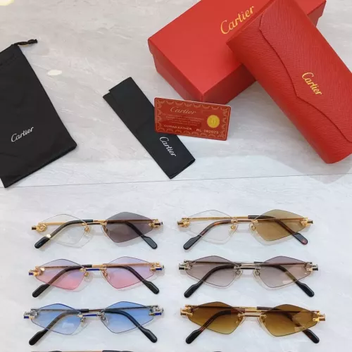 Replica Cartier AAA Quality Sunglassess #1366910 $68.00 USD for Wholesale