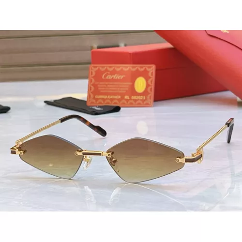 Wholesale Cartier AAA Quality Sunglassess #1366911 $68.00 USD, Wholesale Quality Replica Cartier AAA Quality Sunglassess