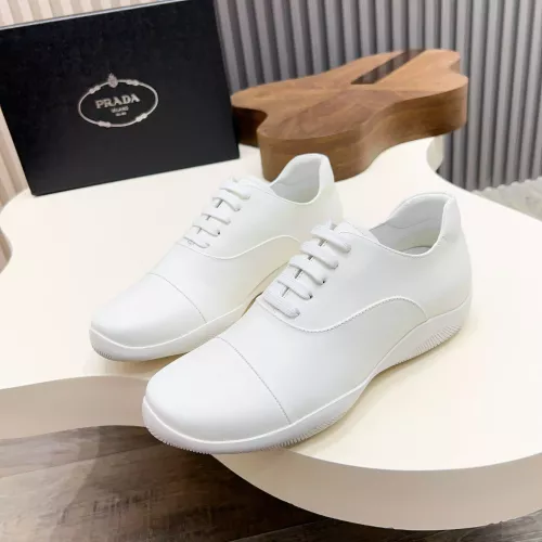 Wholesale Prada Casual Shoes For Men #1366931 $125.00 USD, Wholesale Quality Replica Prada Casual Shoes
