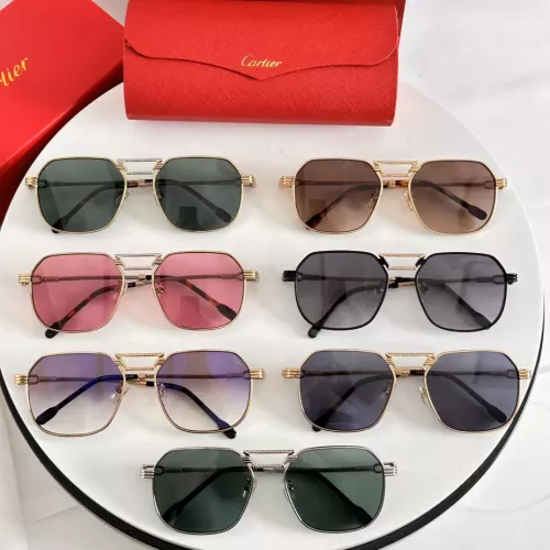 Replica Cartier AAA Quality Sunglassess #1366932 $45.00 USD for Wholesale