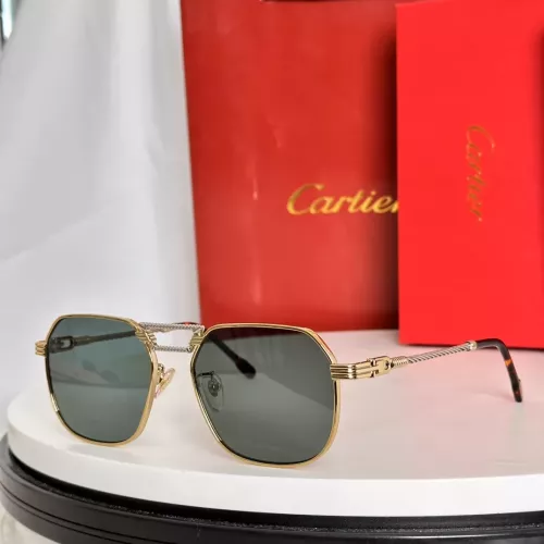 Wholesale Cartier AAA Quality Sunglassess #1366933 $45.00 USD, Wholesale Quality Replica Cartier AAA Quality Sunglassess