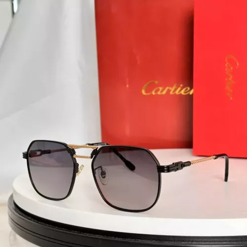 Wholesale Cartier AAA Quality Sunglassess #1366935 $45.00 USD, Wholesale Quality Replica Cartier AAA Quality Sunglassess