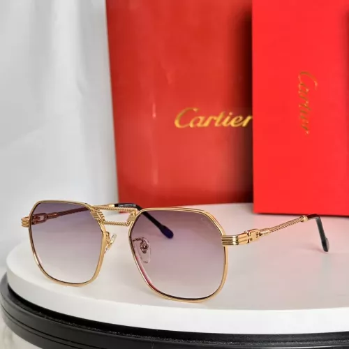 Wholesale Cartier AAA Quality Sunglassess #1366936 $45.00 USD, Wholesale Quality Replica Cartier AAA Quality Sunglassess