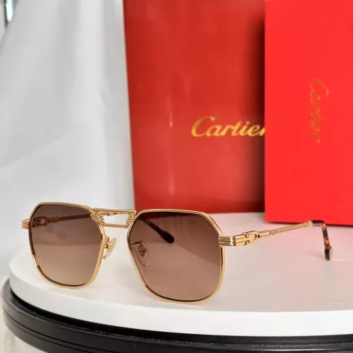 Wholesale Cartier AAA Quality Sunglassess #1366937 $45.00 USD, Wholesale Quality Replica Cartier AAA Quality Sunglassess