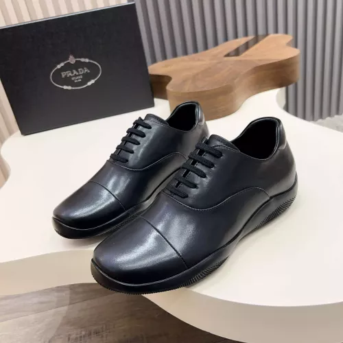 Wholesale Prada Casual Shoes For Men #1366940 $125.00 USD, Wholesale Quality Replica Prada Casual Shoes