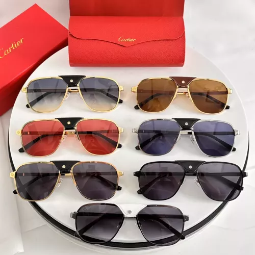 Replica Cartier AAA Quality Sunglassess #1366944 $48.00 USD for Wholesale