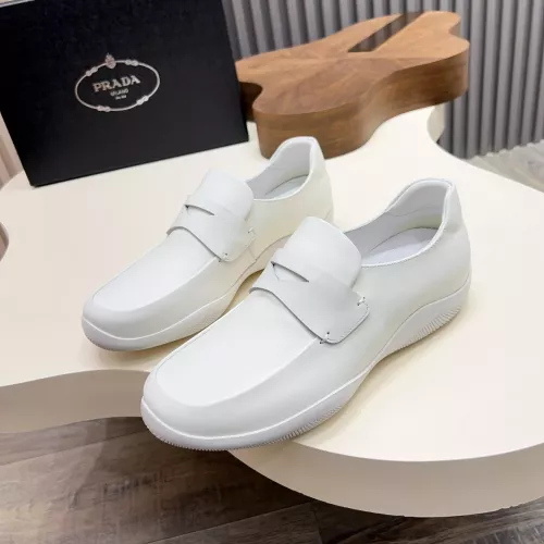 Wholesale Prada Casual Shoes For Men #1366948 $125.00 USD, Wholesale Quality Replica Prada Casual Shoes