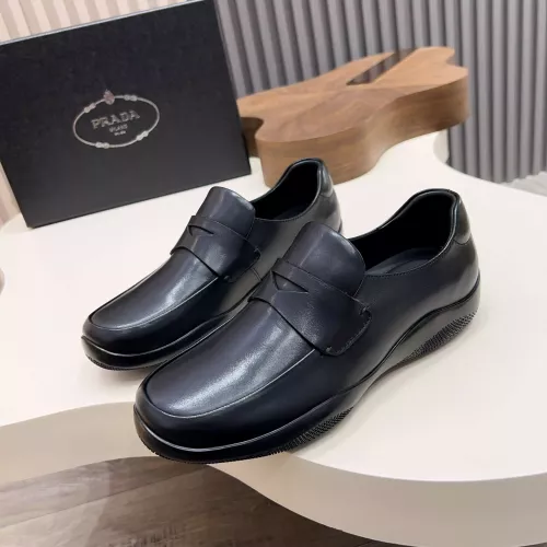 Wholesale Prada Casual Shoes For Men #1366949 $125.00 USD, Wholesale Quality Replica Prada Casual Shoes