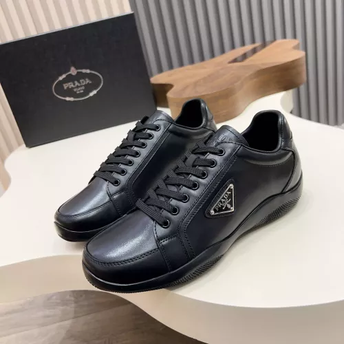 Wholesale Prada Casual Shoes For Men #1366951 $125.00 USD, Wholesale Quality Replica Prada Casual Shoes