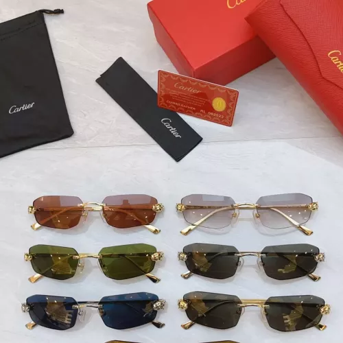Replica Cartier AAA Quality Sunglassess #1366966 $64.00 USD for Wholesale