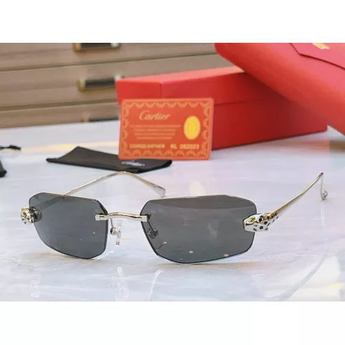 Wholesale Cartier AAA Quality Sunglassess #1366967 $64.00 USD, Wholesale Quality Replica Cartier AAA Quality Sunglassess