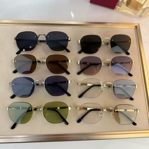 Replica Cartier AAA Quality Sunglassess #1366974 $68.00 USD for Wholesale