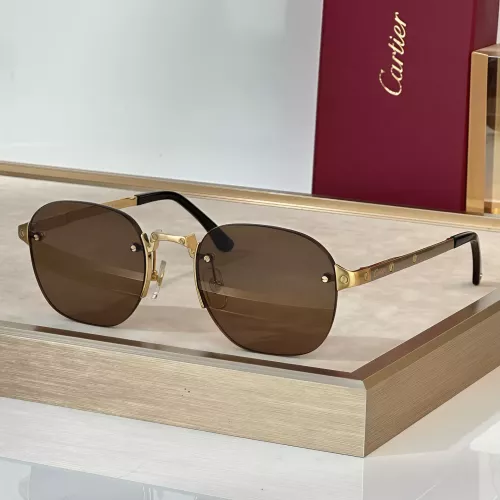 Wholesale Cartier AAA Quality Sunglassess #1366976 $68.00 USD, Wholesale Quality Replica Cartier AAA Quality Sunglassess