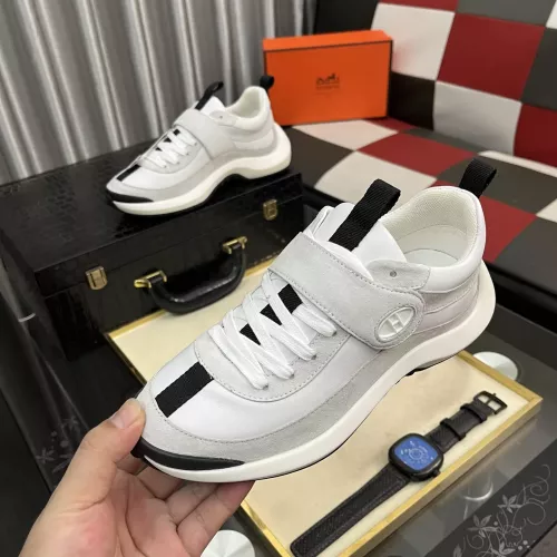 Wholesale Hermes Casual Shoes For Men #1367027 $115.00 USD, Wholesale Quality Replica Hermes Casual Shoes