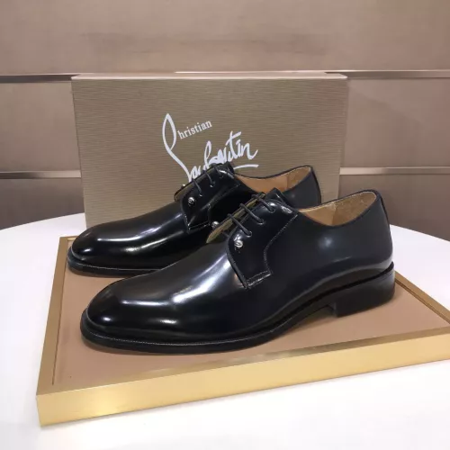 Wholesale Christian Louboutin Leather Shoes For Men #1367034 $112.00 USD, Wholesale Quality Replica Christian Louboutin Leather Shoes