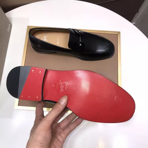 Replica Christian Louboutin Leather Shoes For Men #1367035 $112.00 USD for Wholesale