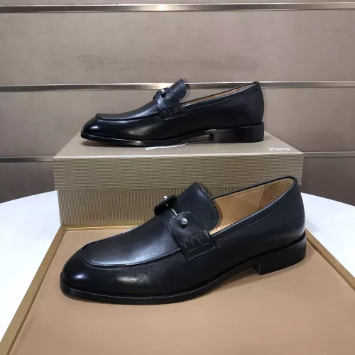 Replica Christian Louboutin Leather Shoes For Men #1367035 $112.00 USD for Wholesale