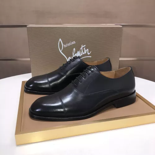 Wholesale Christian Louboutin Leather Shoes For Men #1367037 $112.00 USD, Wholesale Quality Replica Christian Louboutin Leather Shoes