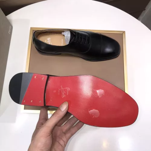 Replica Christian Louboutin Leather Shoes For Men #1367037 $112.00 USD for Wholesale