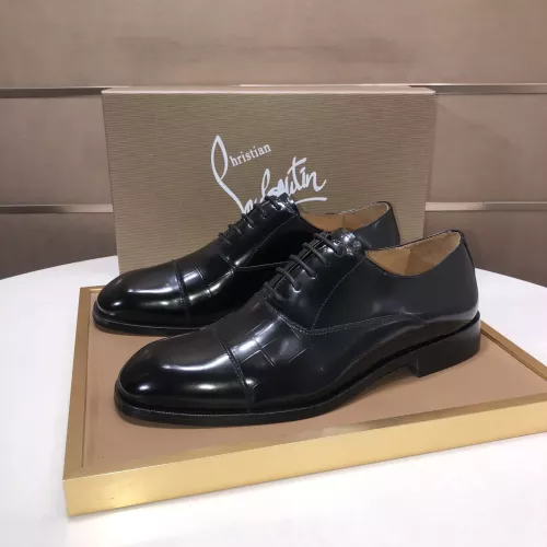 Wholesale Christian Louboutin Leather Shoes For Men #1367038 $112.00 USD, Wholesale Quality Replica Christian Louboutin Leather Shoes