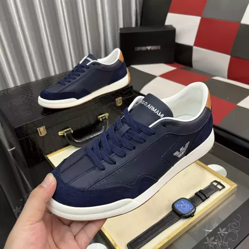 Wholesale Armani Casual Shoes For Men #1367042 $85.00 USD, Wholesale Quality Replica Armani Casual Shoes