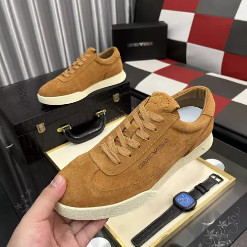 Wholesale Armani Casual Shoes For Men #1367057 $85.00 USD, Wholesale Quality Replica Armani Casual Shoes