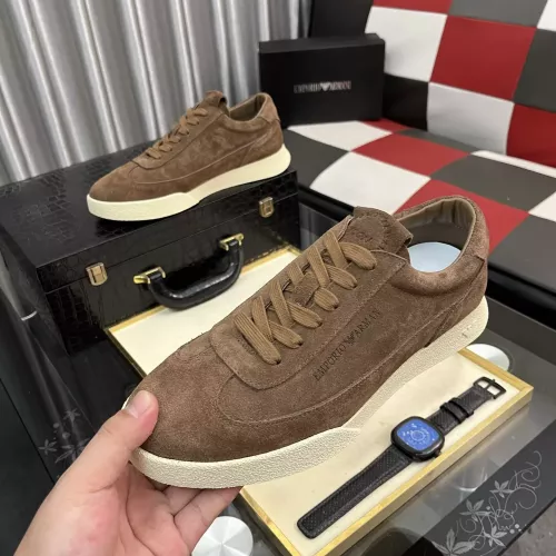 Wholesale Armani Casual Shoes For Men #1367058 $85.00 USD, Wholesale Quality Replica Armani Casual Shoes