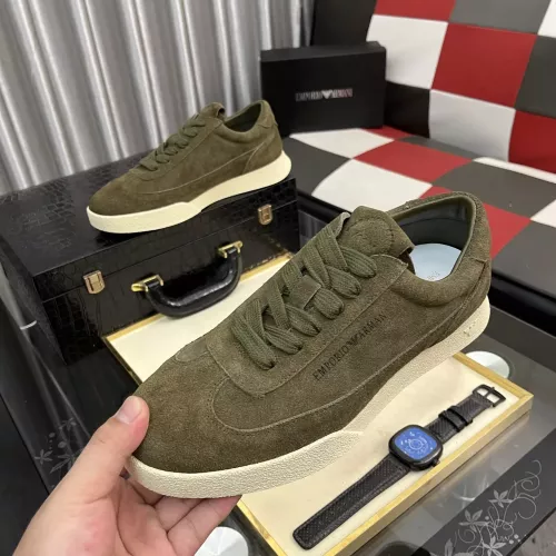 Wholesale Armani Casual Shoes For Men #1367059 $85.00 USD, Wholesale Quality Replica Armani Casual Shoes
