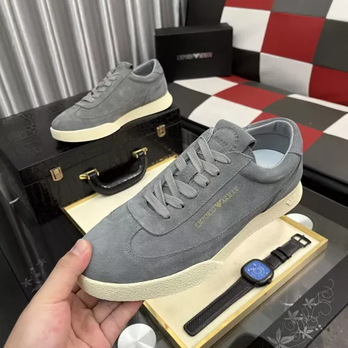Wholesale Armani Casual Shoes For Men #1367060 $85.00 USD, Wholesale Quality Replica Armani Casual Shoes